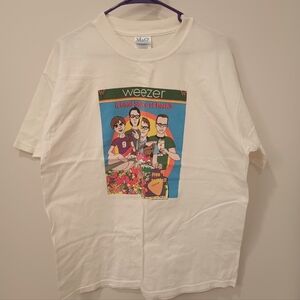 Weezer A Good Source Of Rock Vintage Tee